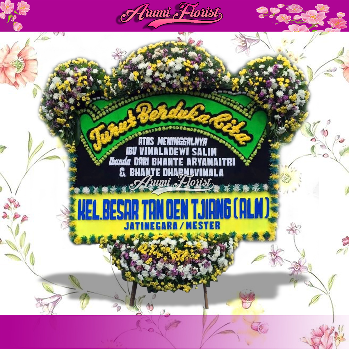 Bunga Papan Duka Cita 11