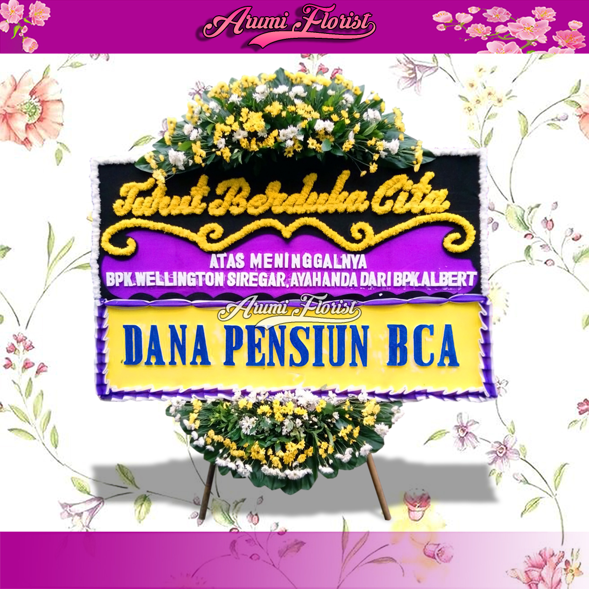 Bunga Papan Duka Cita 20