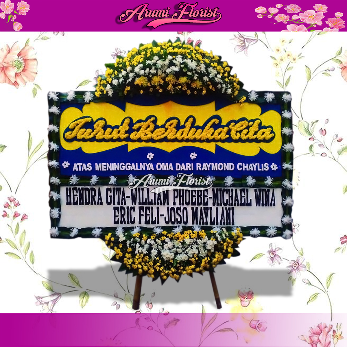 Bunga Papan Duka Cita 28