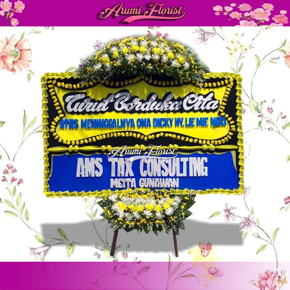 Bunga Papan Duka Cita 03