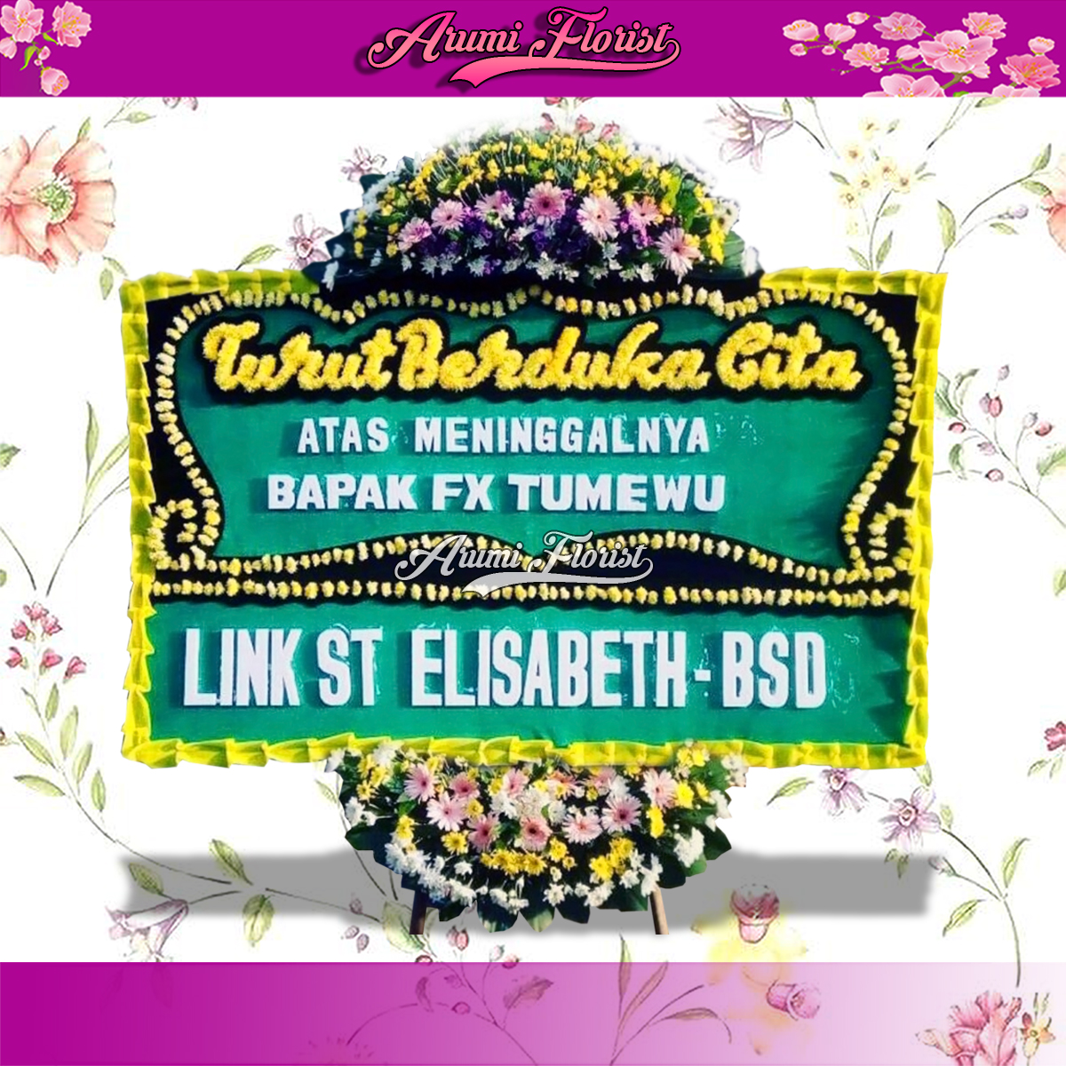 Bunga Papan Duka Cita 32