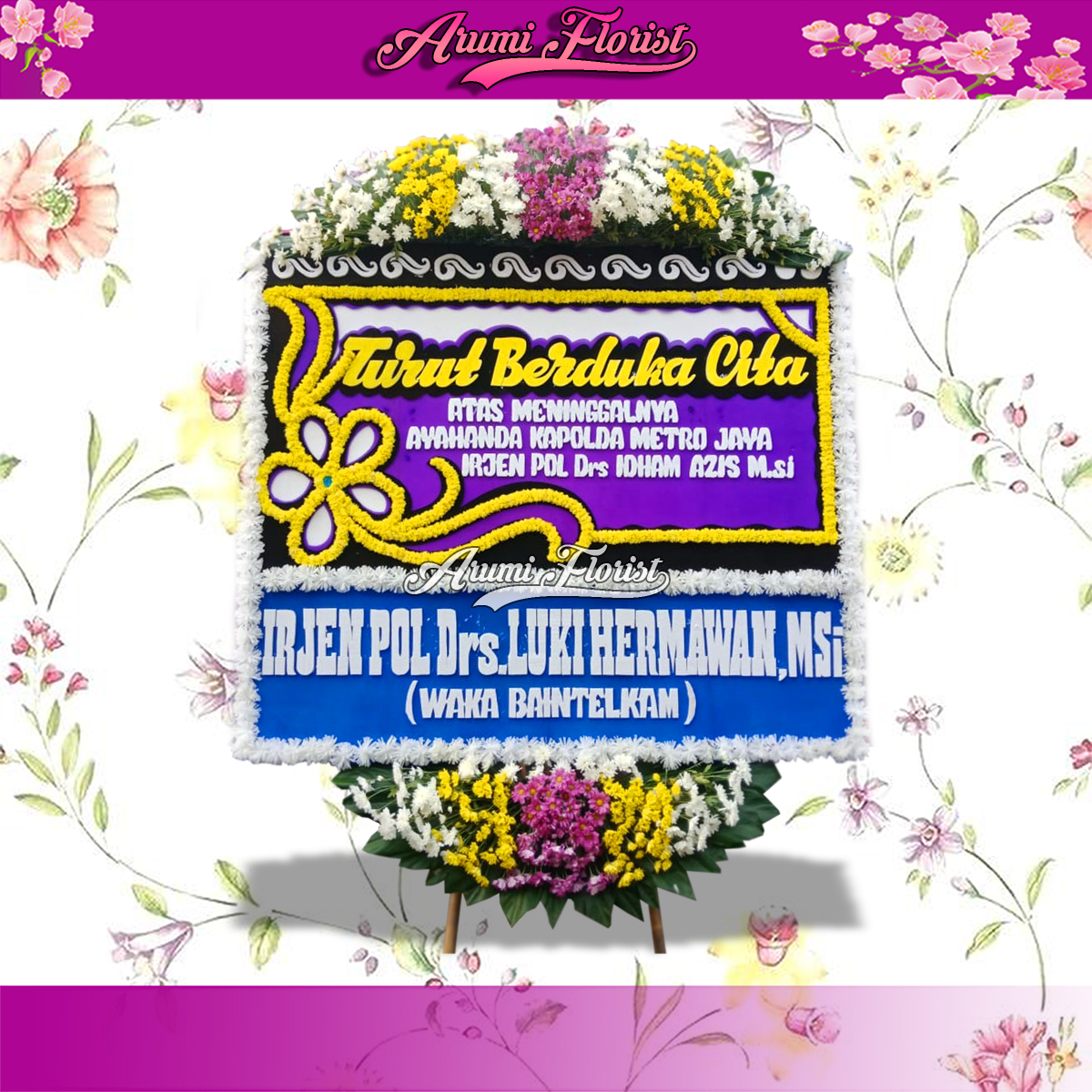 Bunga Papan Duka Cita 04