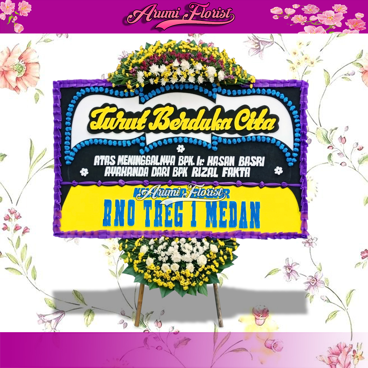 Bunga Papan Duka Cita 06