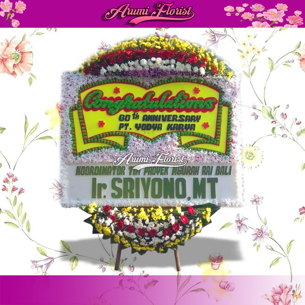 Bunga Papan Congratulations 08