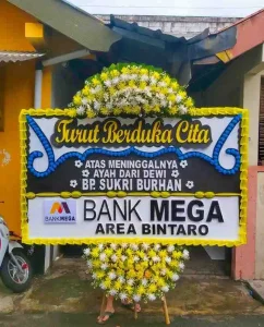 Toko bunga Bintaro karangan bunga papan ucapan selamat dan duka cita